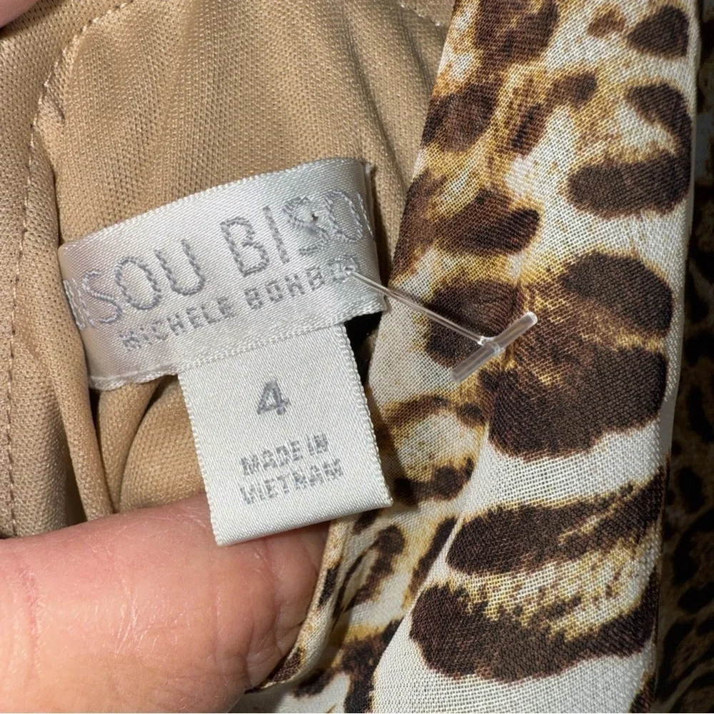 Bisou Bisou Animal Print Dress - Picture 5 of 10